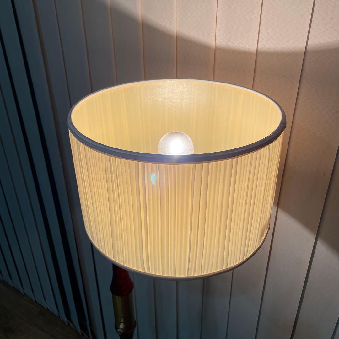 池田製作所 フロアスタンド 照明 ビンテージ レトロ アーム可動式 調光