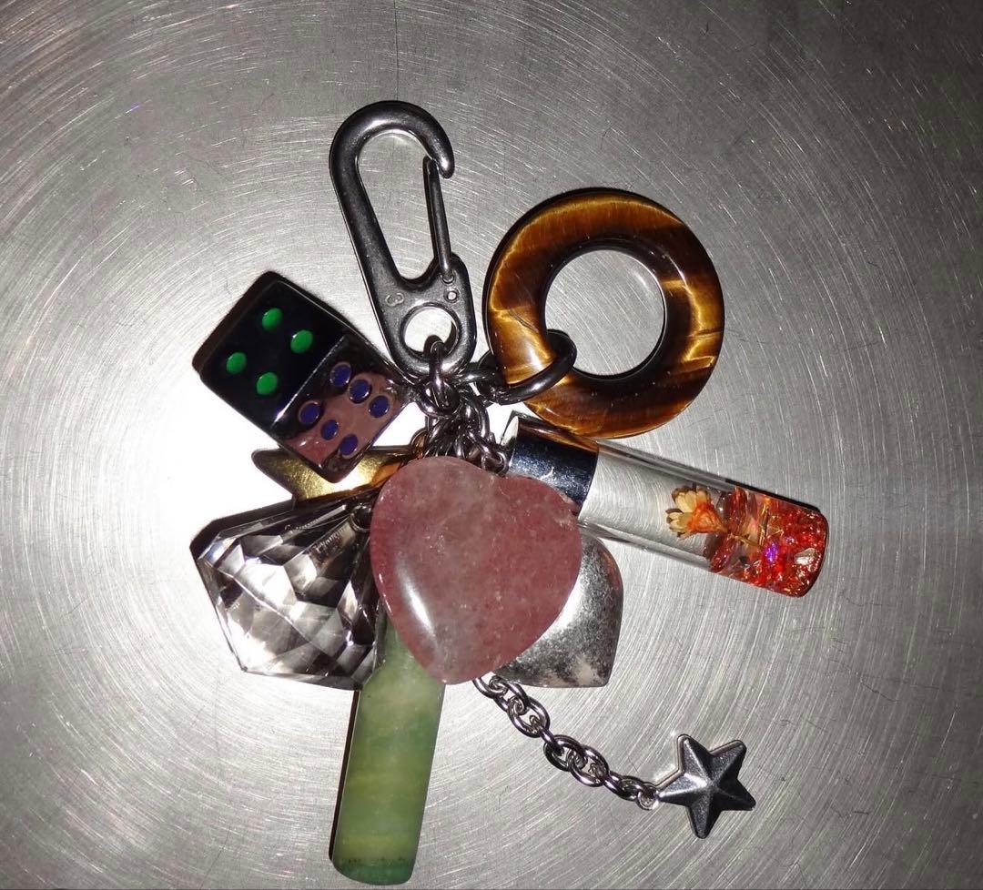 MARLAND BACKUS シルバー Treasure Box キーチェーン