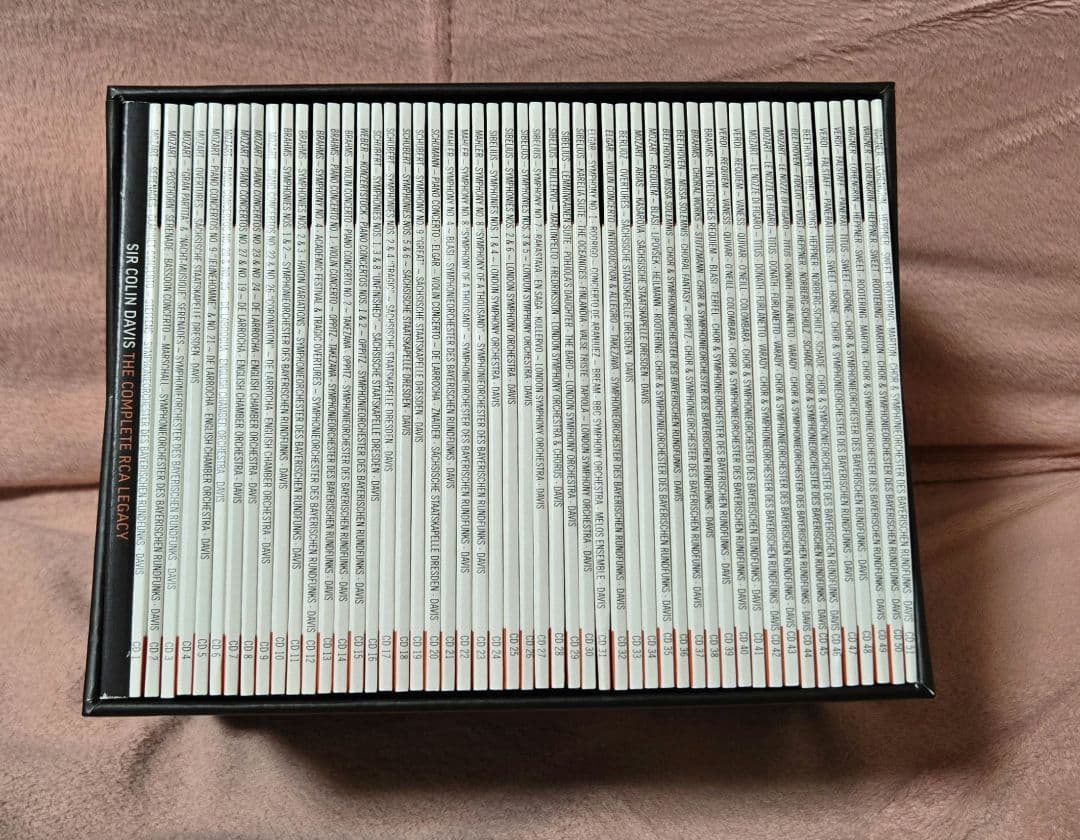 最終値 廃盤 サー・コリン・デイヴィス/RCA録音全集 51CD