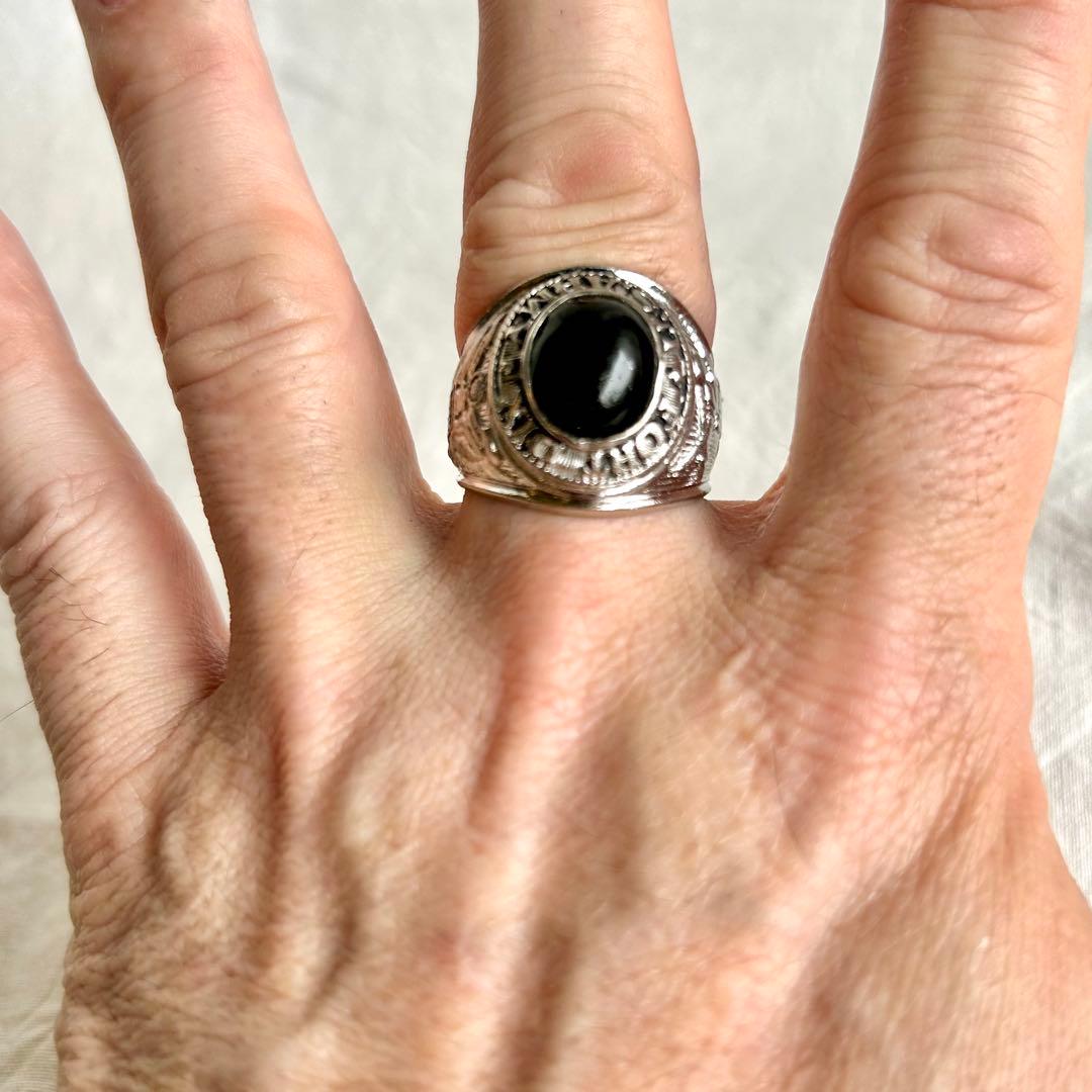 1950’s 　us army ミリタリーリング　21号　navy ビンテージ