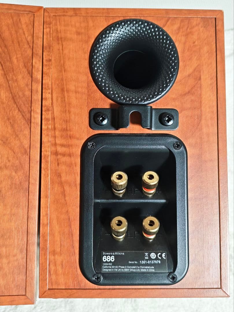 良品 Bowers & Wilkins B&W 686 ブックシェルフスピーカー