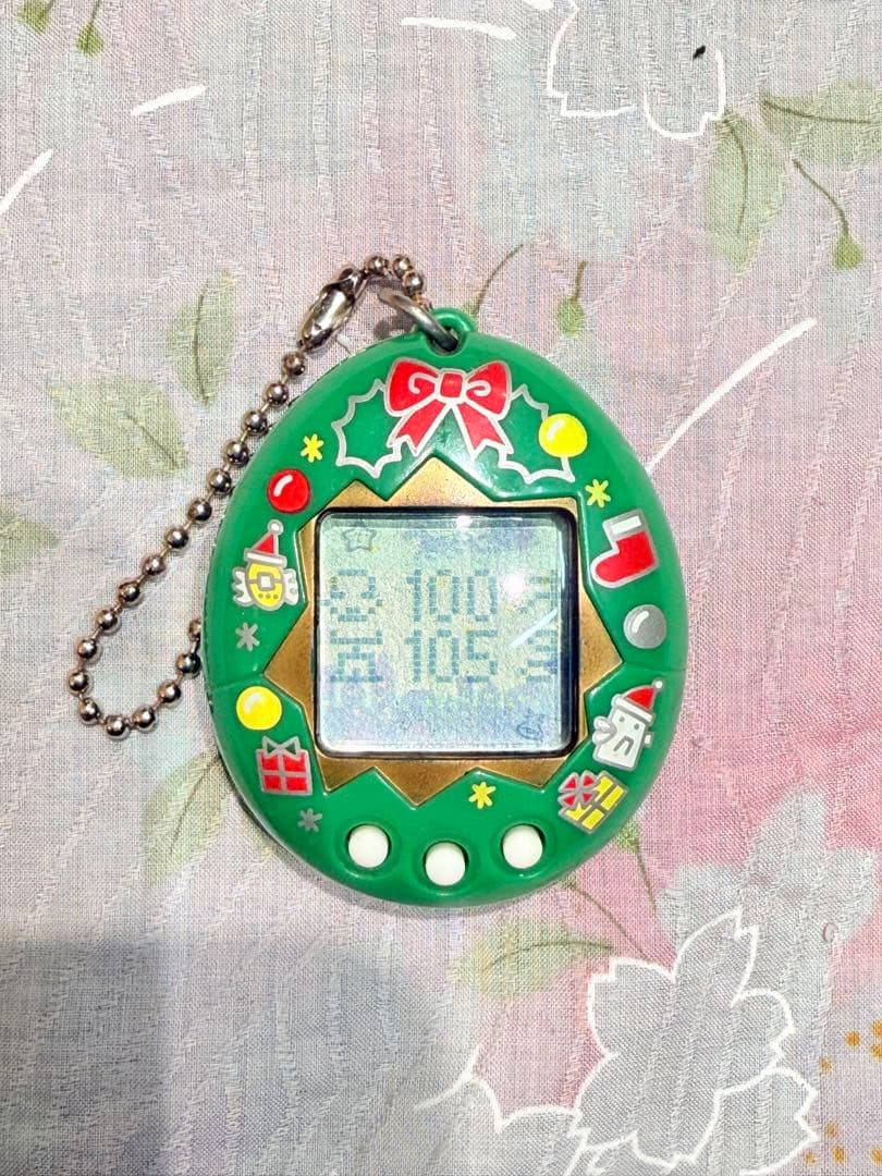 【動作確認済】サンタクロっちのたまごっち 緑