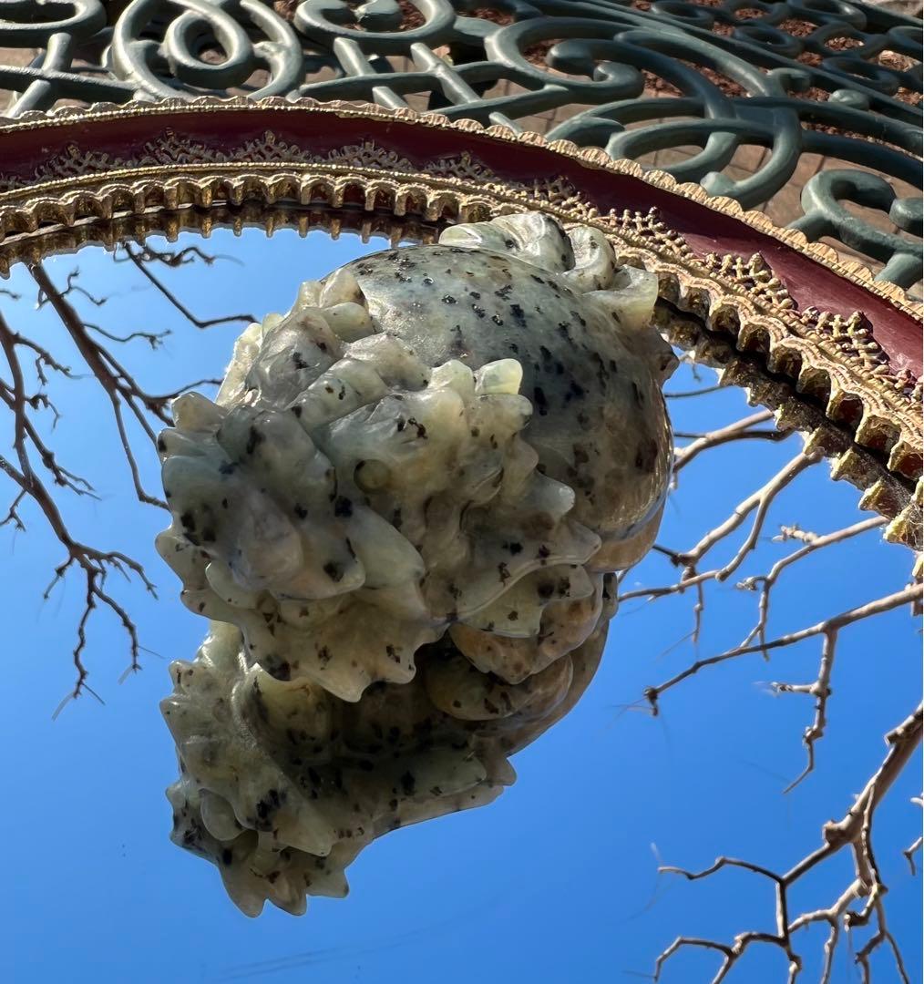 キウイストーン　龍亀　置き物