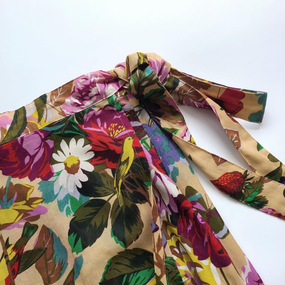 希少☆美品 KENZO 枚数限定販売 フラワー柄巻きスカート