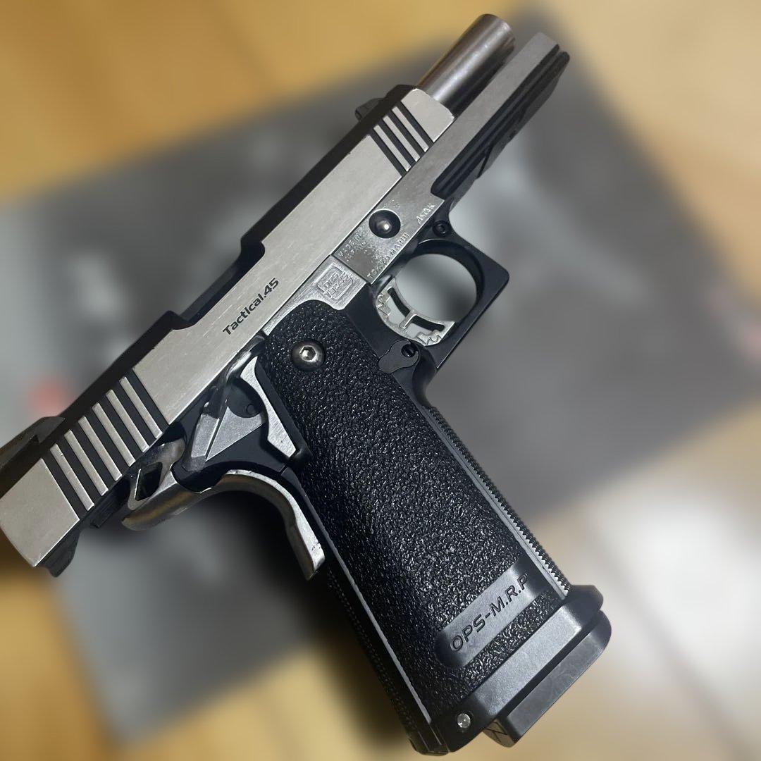 東京マルイ ハイキャパカスタム デュアル ステンレス