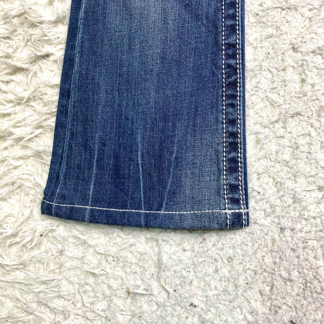 良品✨Miss me デニム フレア スタッズ JP5002 26 ビジュー