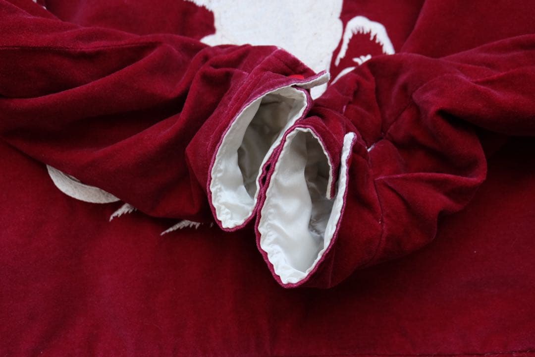 90s unknown souvenir jacket ベロア　別珍