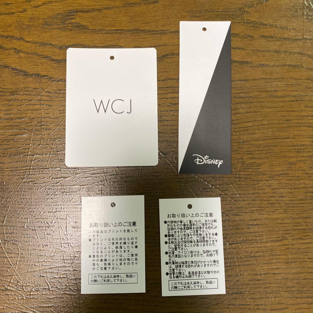 WCJ ミニーマウス トートバッグ チェリーピンク フェイスデザイントートバッグ