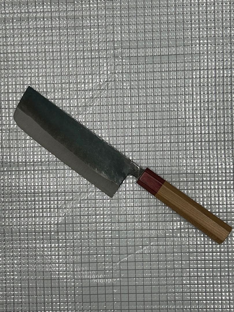 仙助 包丁 菜切包丁 165mm 安来鋼青紙２号 アメリカンチェリー八角柄