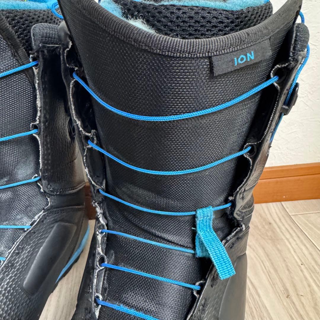 Burton ION スノーボードブーツ 26cm ブラック/ブルー