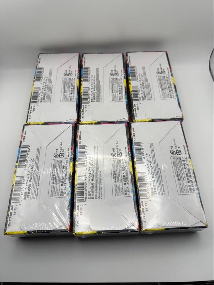 新品未開封　6BOX 邪神爆発デュエナマイトパック 王道W DM25-EX3