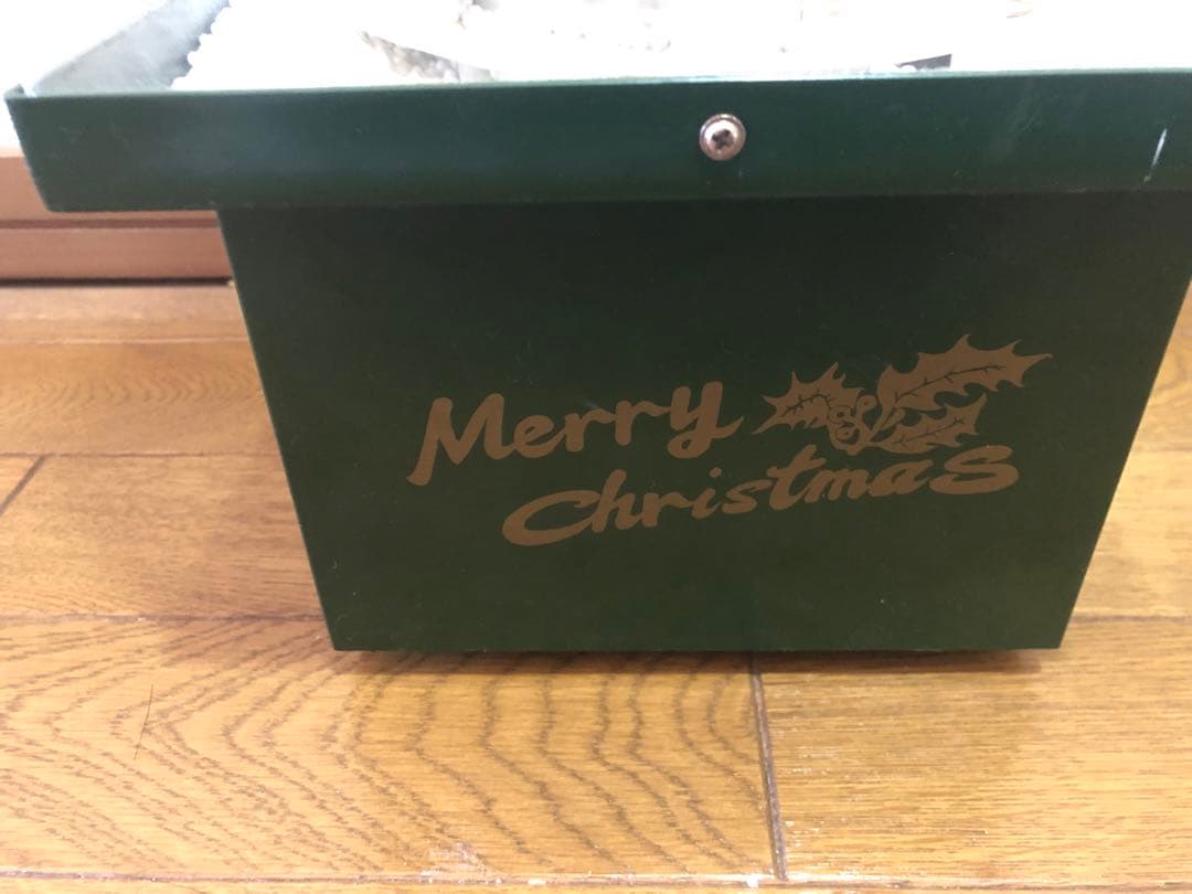 クリスマスツリー ドーム 電動 レトロ