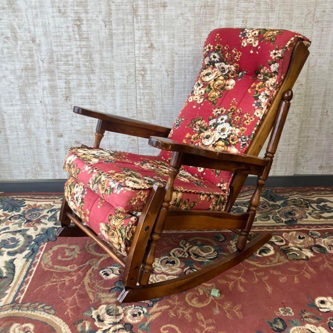 Mitsukoリンク 昭和レトロ 東洋ファニチア ヴィンテージ 花柄