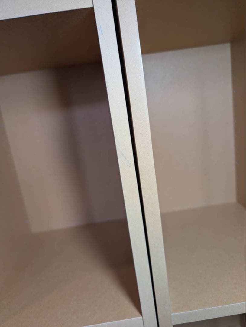 ■送料込■無印良品 MUJI パルプボードボックスフリーラック棚シェルフ廃盤家具