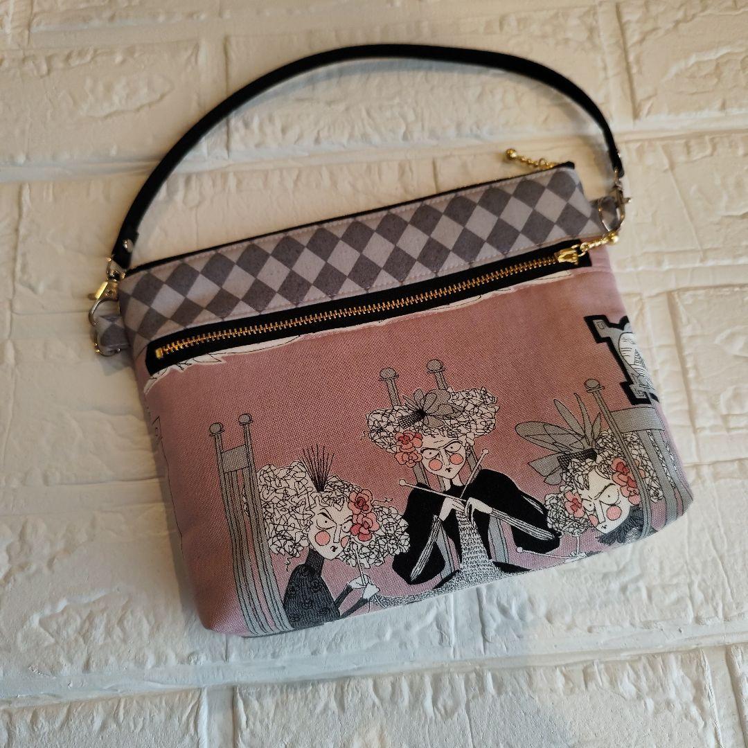 アレキサンダーヘンリー巾着トート＆ポーチ ルナルナ