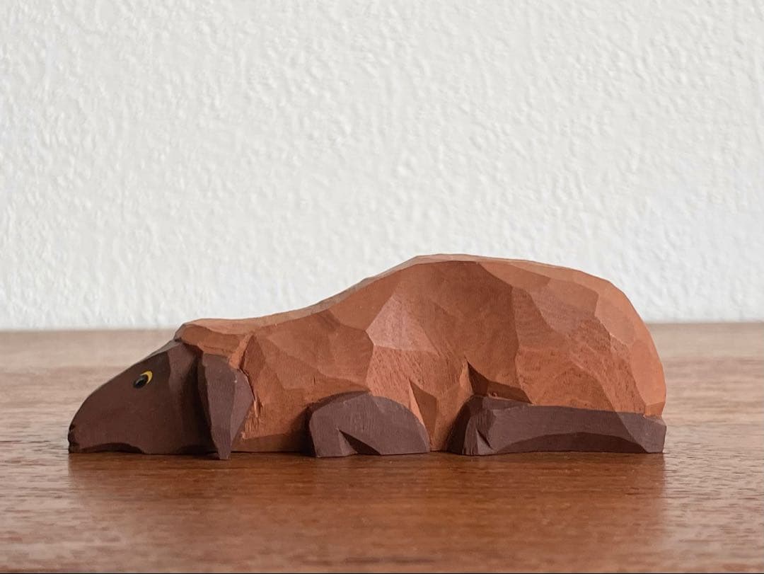 ハーン ヒツジ（茶色）