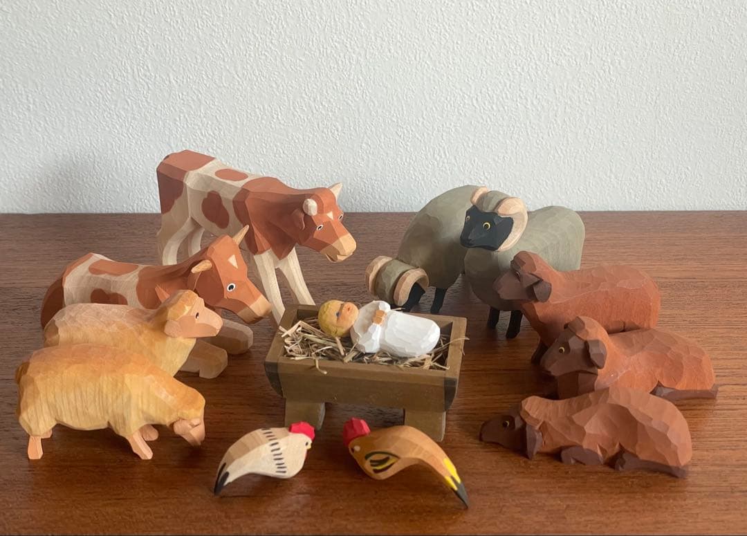 ハーン ヒツジ（茶色）