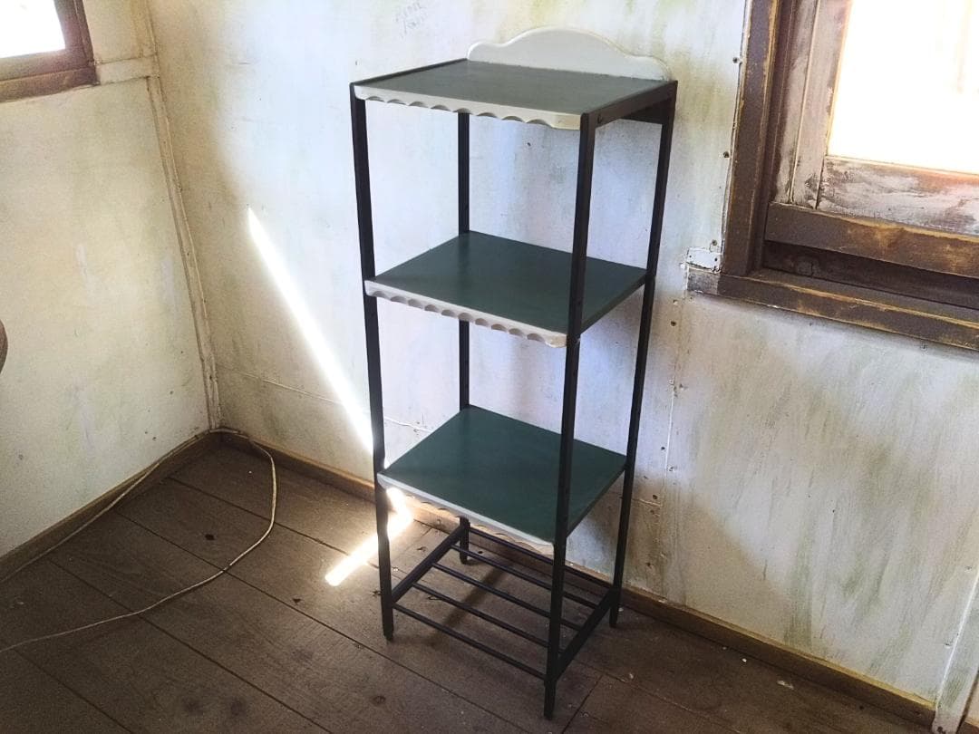 シェルフ　ラック 棚 アイアン枠　収納棚 飾り棚　多肉棚