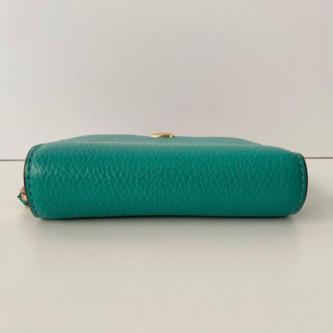 【COACH】コーチ　二つ折り財布　ビルフォールドウォレット　グリーン　緑　新品