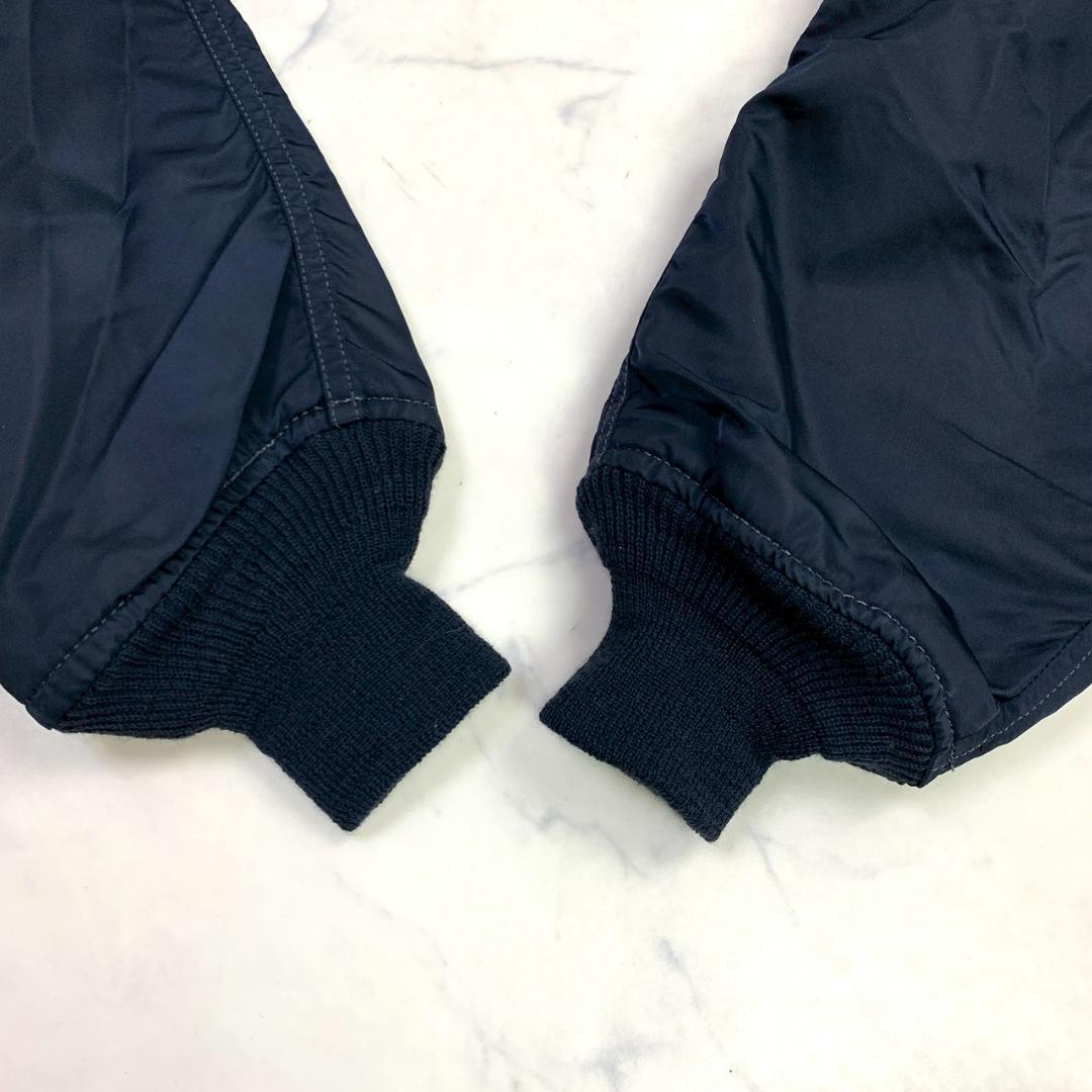 美品★米軍 90s L-2B グランドクルー ALPHA ネイビー M　E024