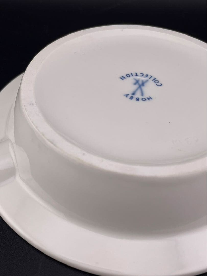 【中古品】２点セット　マイセン　Meissen 灰皿　ホビーコレクション