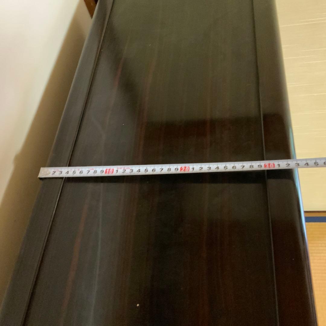 黒檀 飾り棚　アンティーク