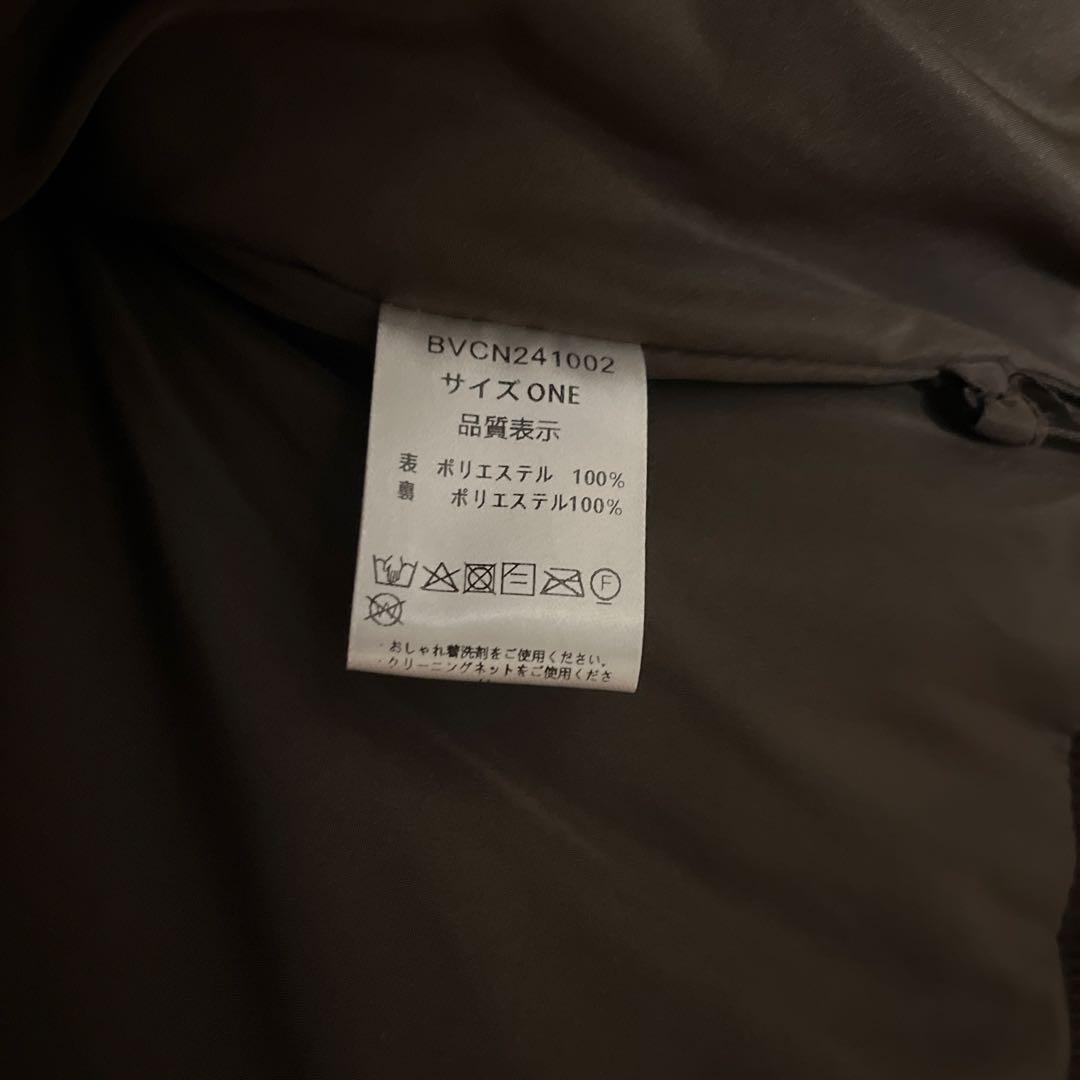 CANAL JEAN El mar コーデュロイパファーベスト ブラウン