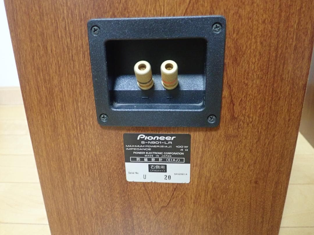 Pioneer S-N901-LR スピーカー 動作確認済み　サランネット