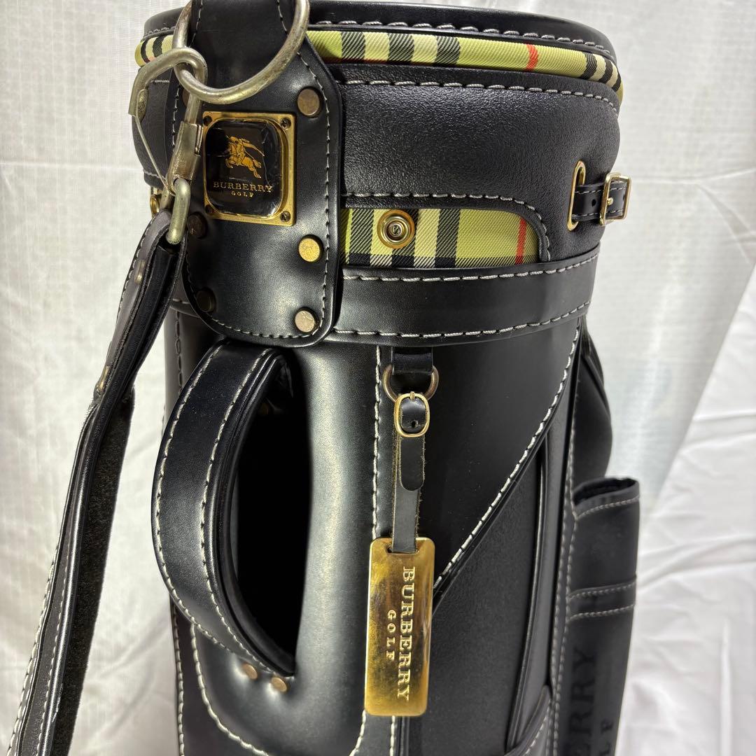 BURBERRY GOLF キャディバッグ 黒