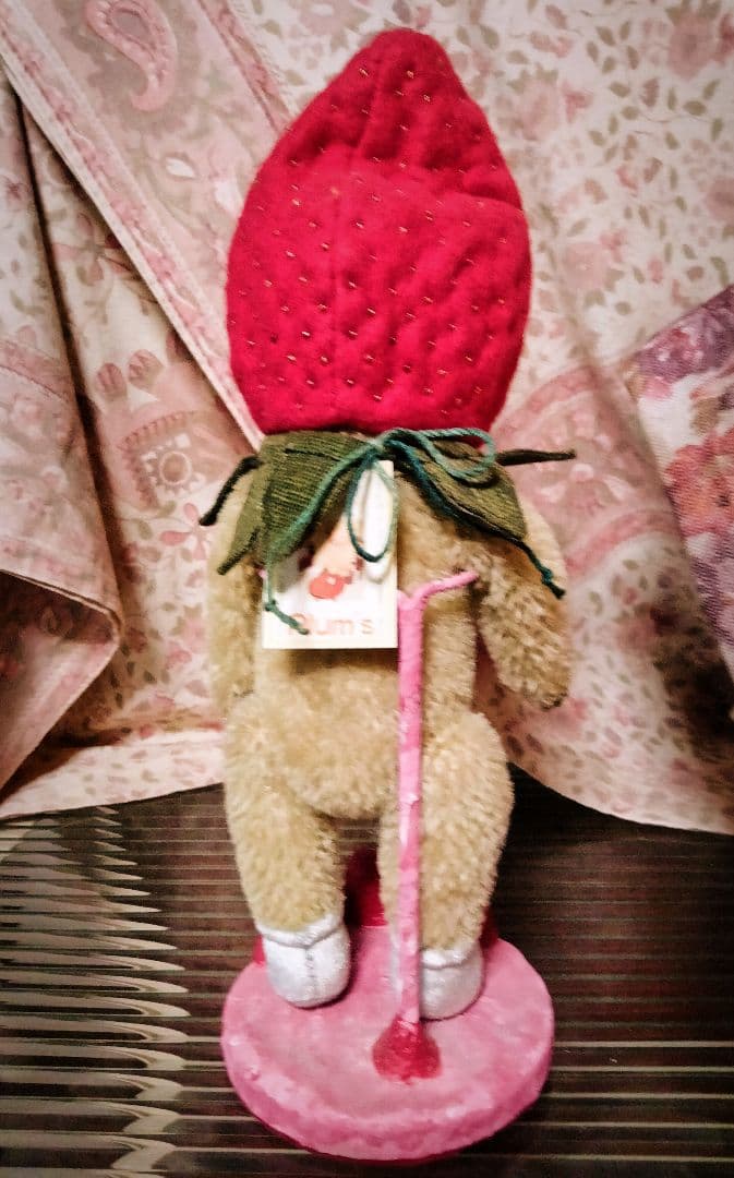 ベア 作家 plum's 梅津恭子 イチゴboy 2007年 テディベア