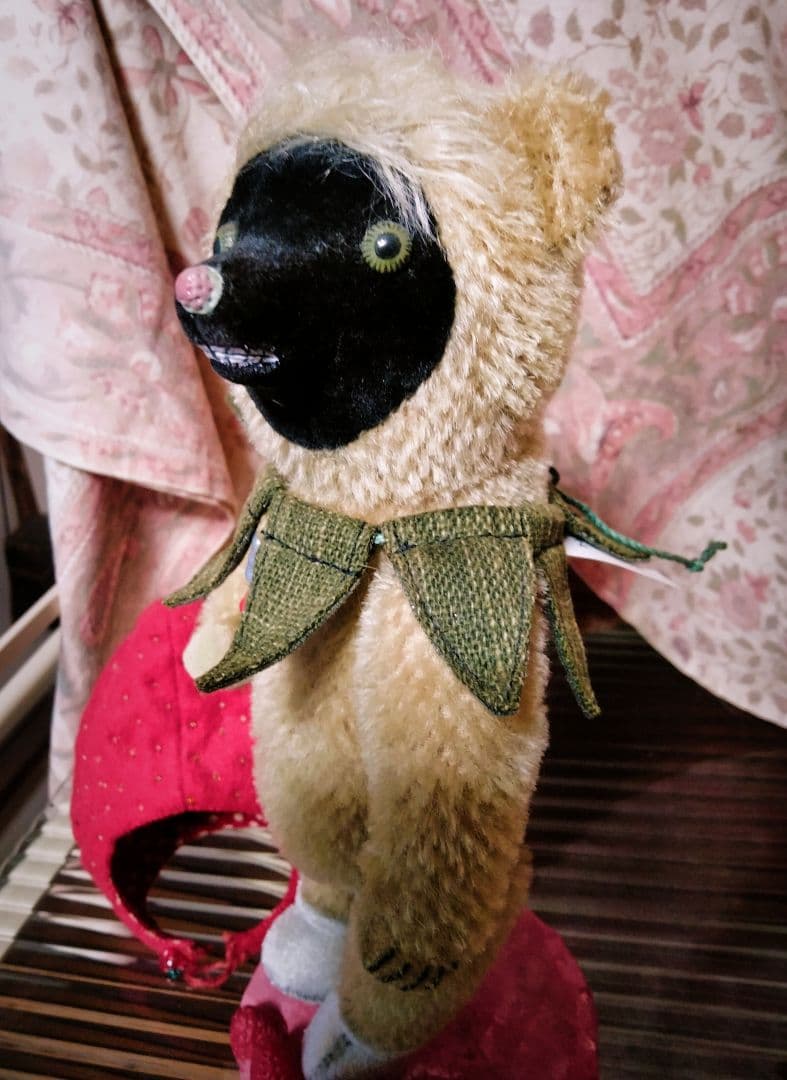 ベア 作家 plum's 梅津恭子 イチゴboy 2007年 テディベア