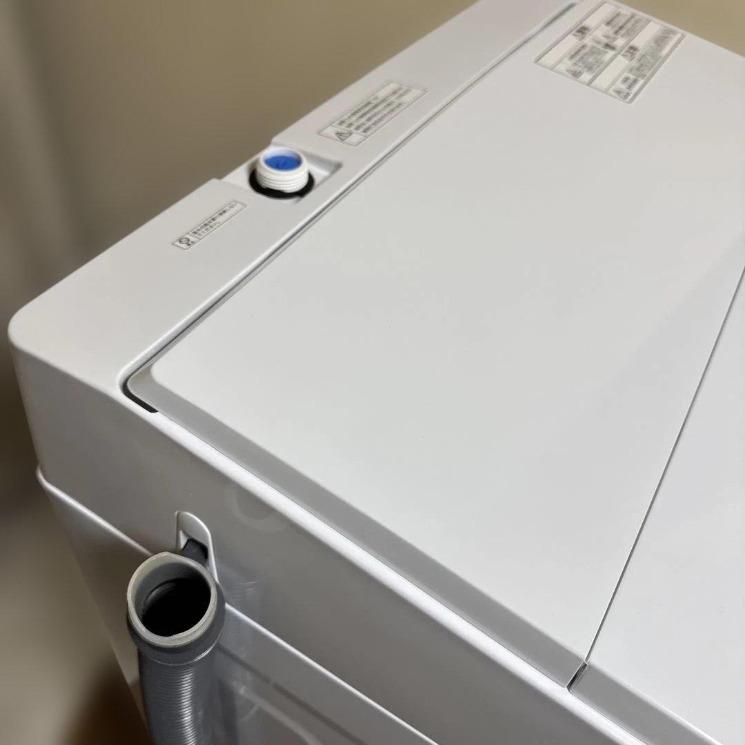 美品 IRIS OHYAMA 2021年製 洗濯機 6kg シンプルデザイン