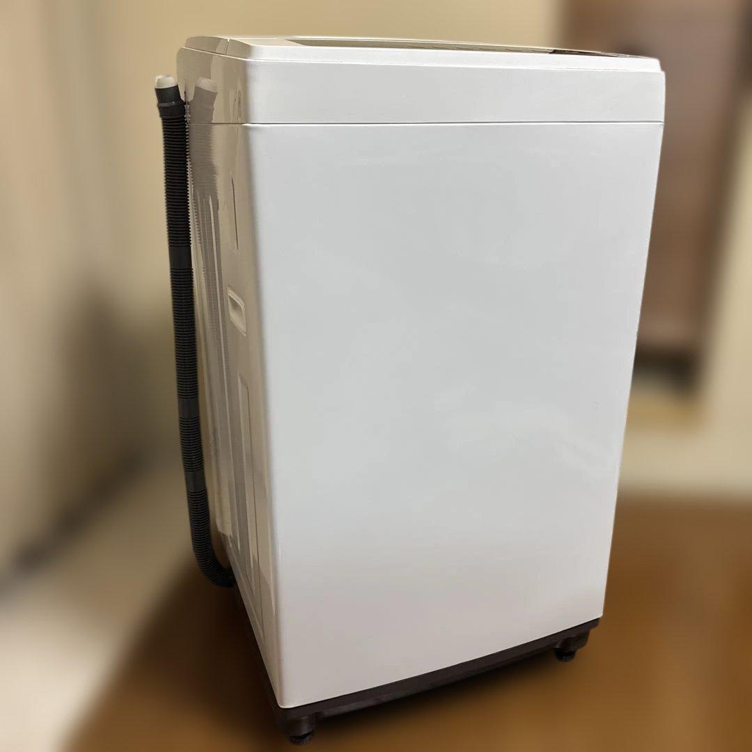 美品 IRIS OHYAMA 2021年製 洗濯機 6kg シンプルデザイン