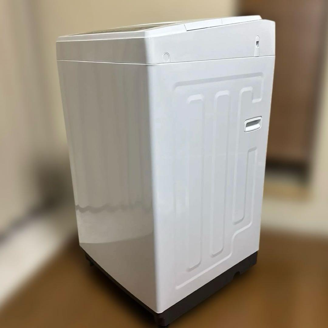 美品 IRIS OHYAMA 2021年製 洗濯機 6kg シンプルデザイン