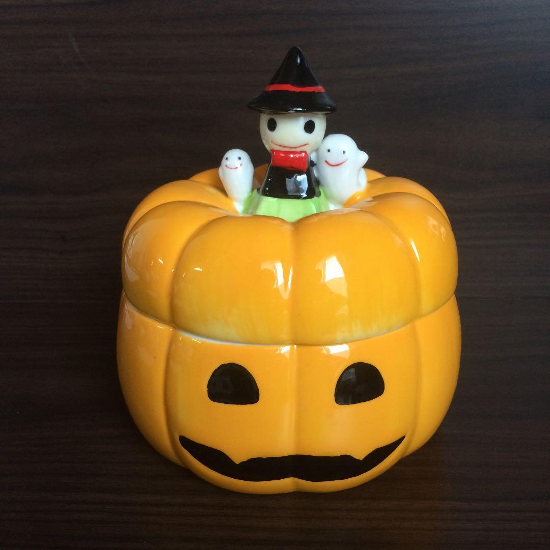 HELLOWEEN ハロウィン かぼちゃ  陶器キャニスター
