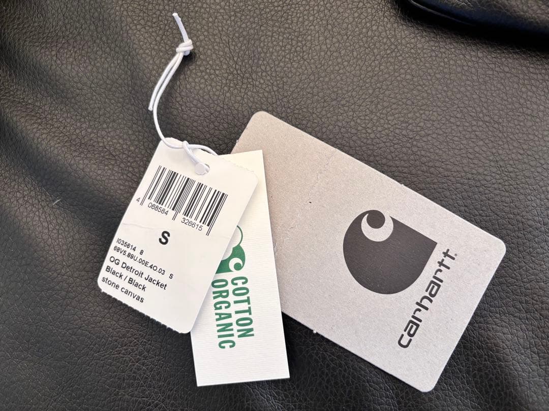 カーハートWIP OG 25AW新シーズンデトロイトジャケット ブラックSサイズ