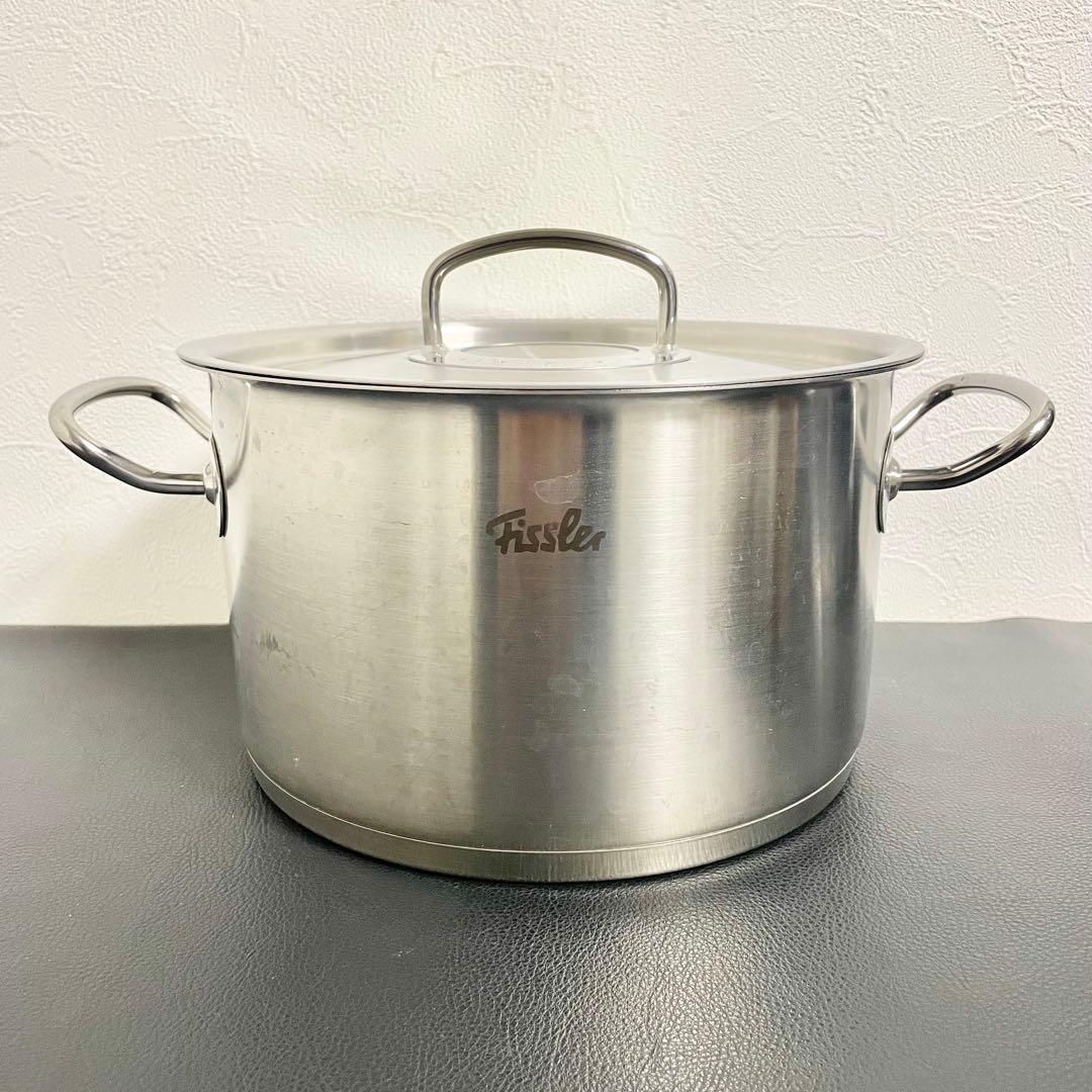 ①ドイツ製 Fissler フィスラープロコレクション両手鍋 5.5L 24cm