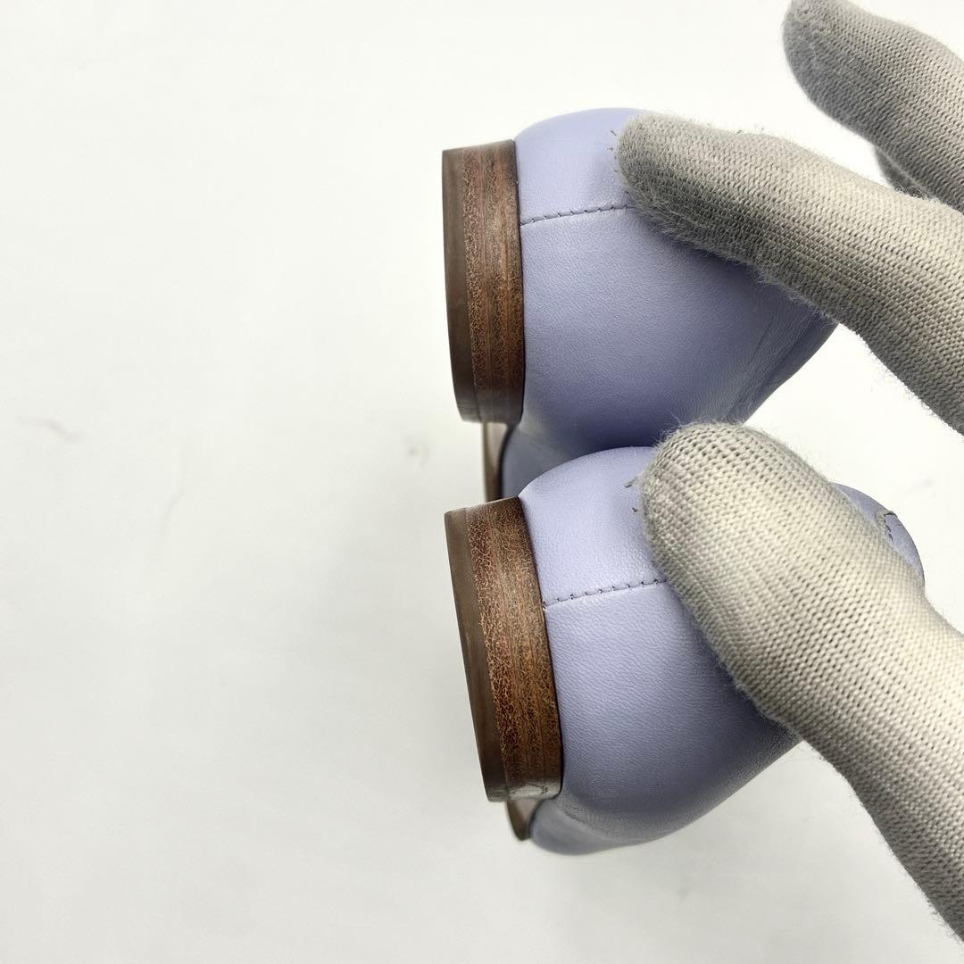 ミミ　ペリーコ ポインテッドトゥ アネッリフィッビア パンプス レザー