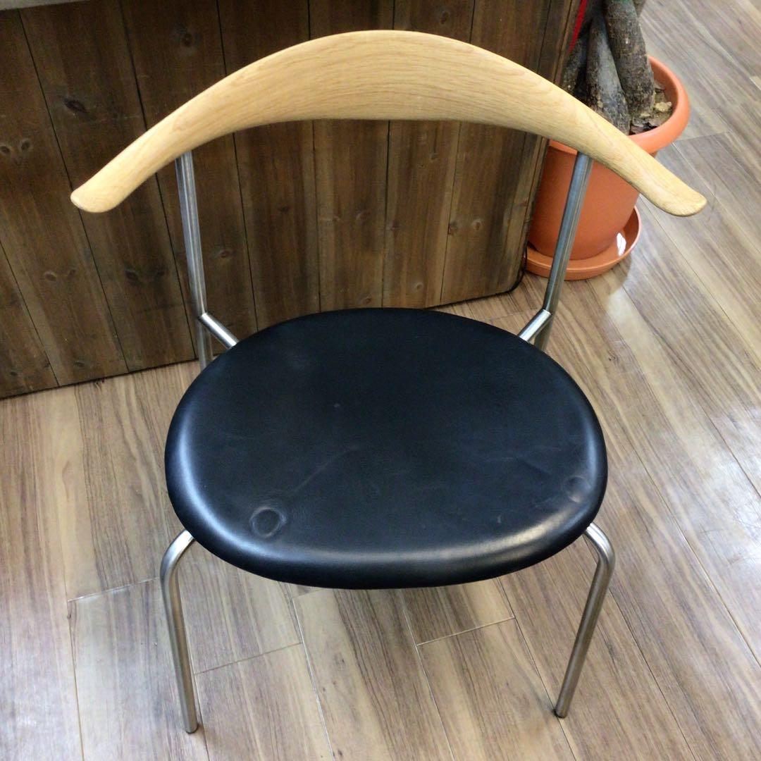 ③カールハンセン＆サン CH88P チェア オーク材 ブラックレザー 引取限定