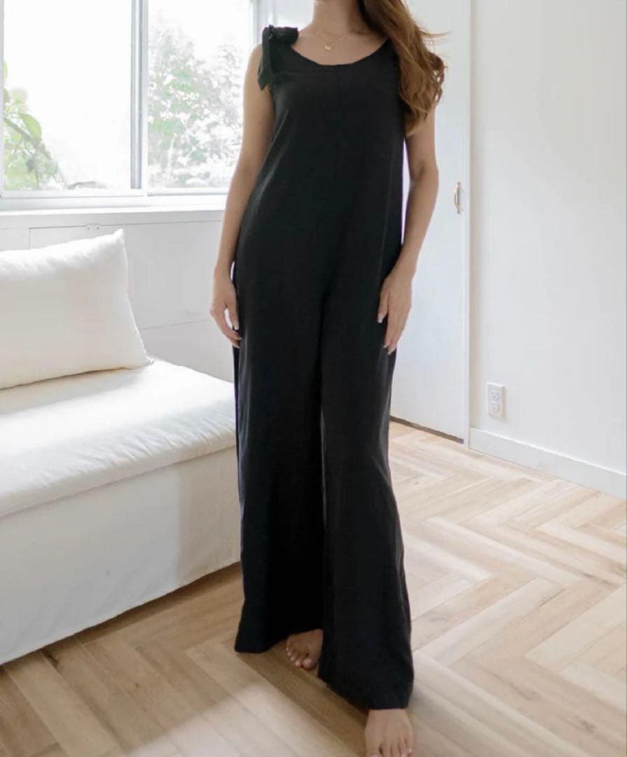 美品muse by rimo Allie オールインワン black long