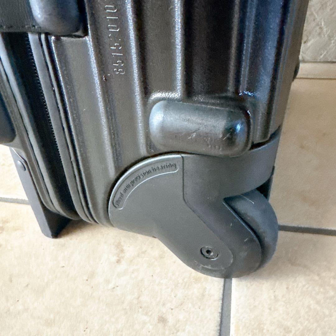 【美品】リモワ サルサ スーツケース キャリーケース 35L 2輪 ブラック