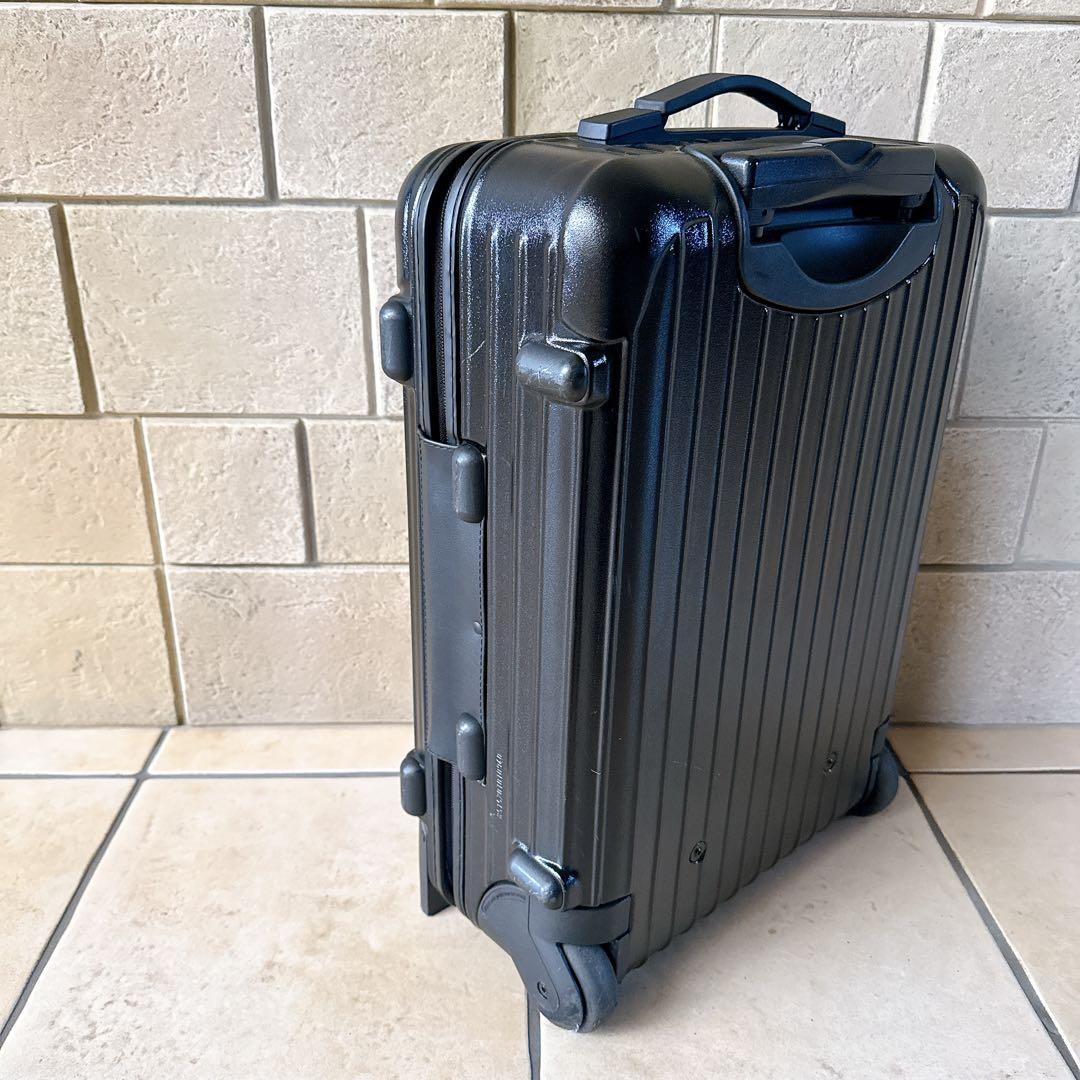 【美品】リモワ サルサ スーツケース キャリーケース 35L 2輪 ブラック