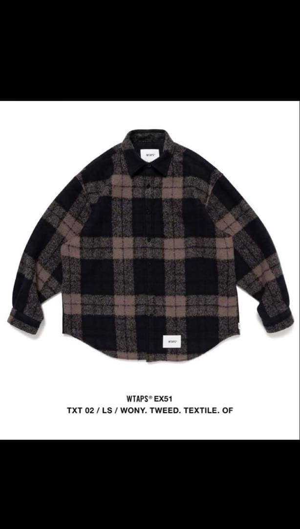 ジャケット・アウター WTAPS TXT 03/ LS / WONY. TWEED. TEXTILE