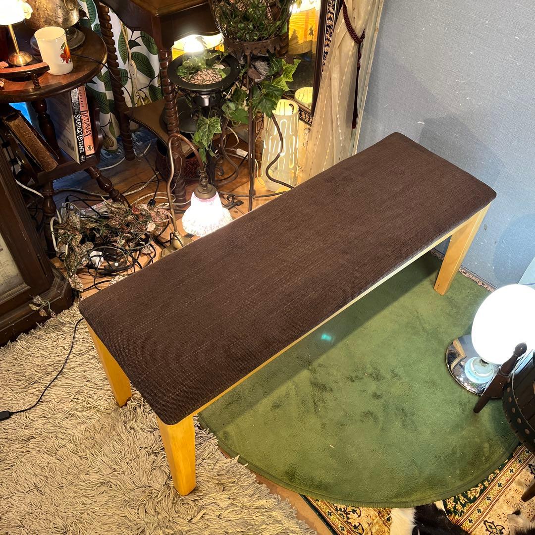 L１　Sale ヴィンテージ アルダーソリッド　ベンチチェア　北欧