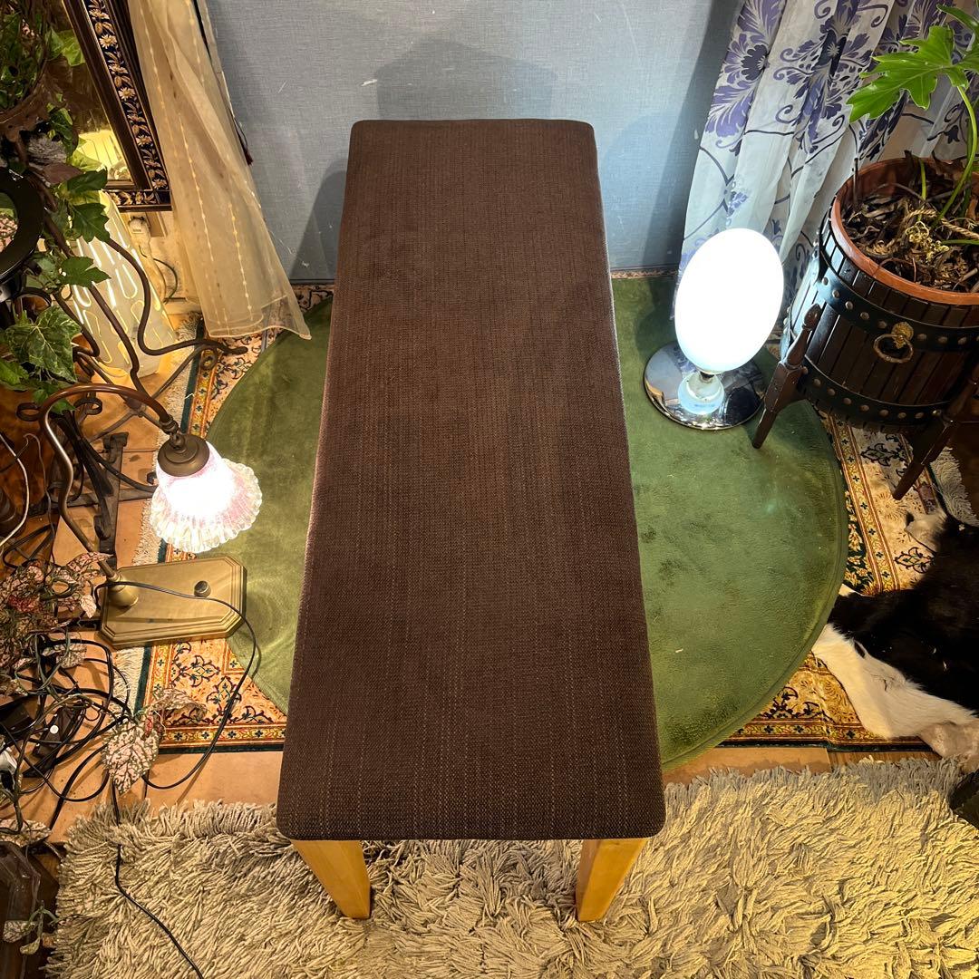 L１　Sale ヴィンテージ アルダーソリッド　ベンチチェア　北欧