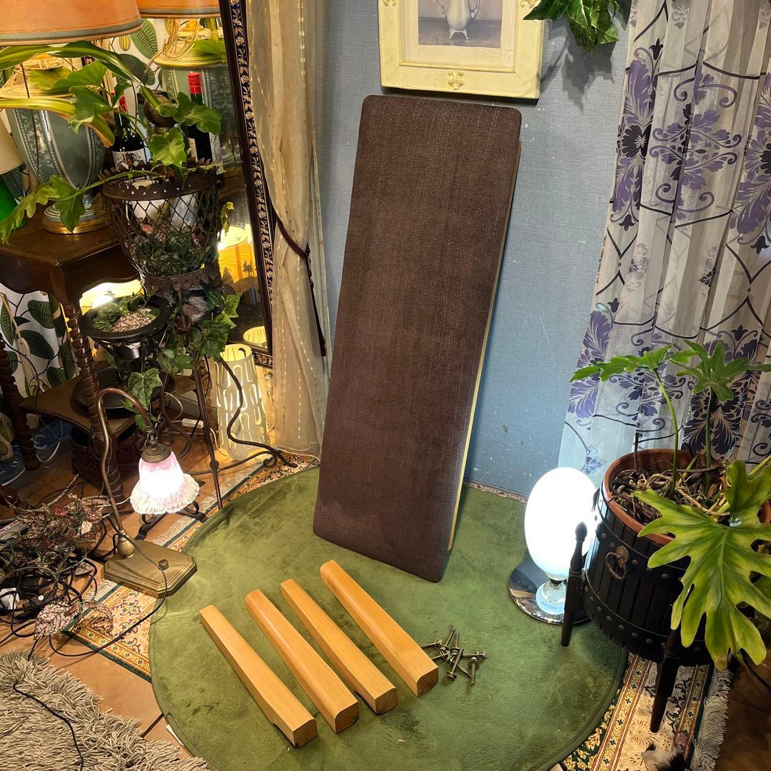 L１　Sale ヴィンテージ アルダーソリッド　ベンチチェア　北欧