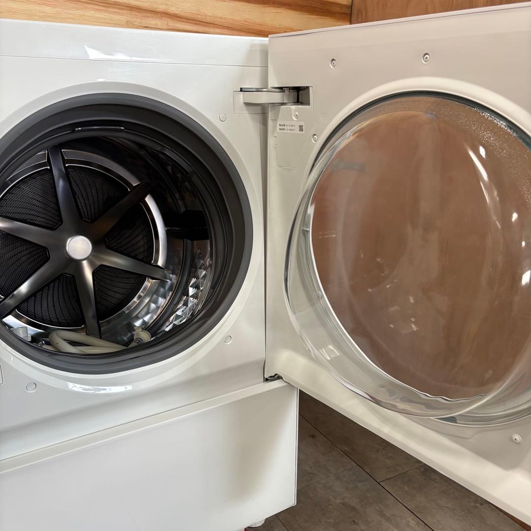 一都三県限定　配送設置無料　ドラム式洗濯乾燥機　Panasonic Cuble