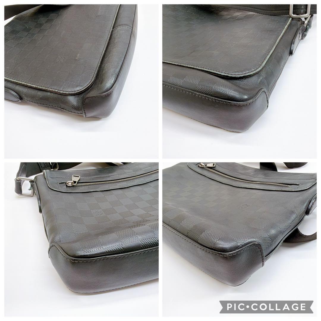 ルイヴィトン ディストリクトPM ダミエ アンフィニ メッセンジャー ブラック