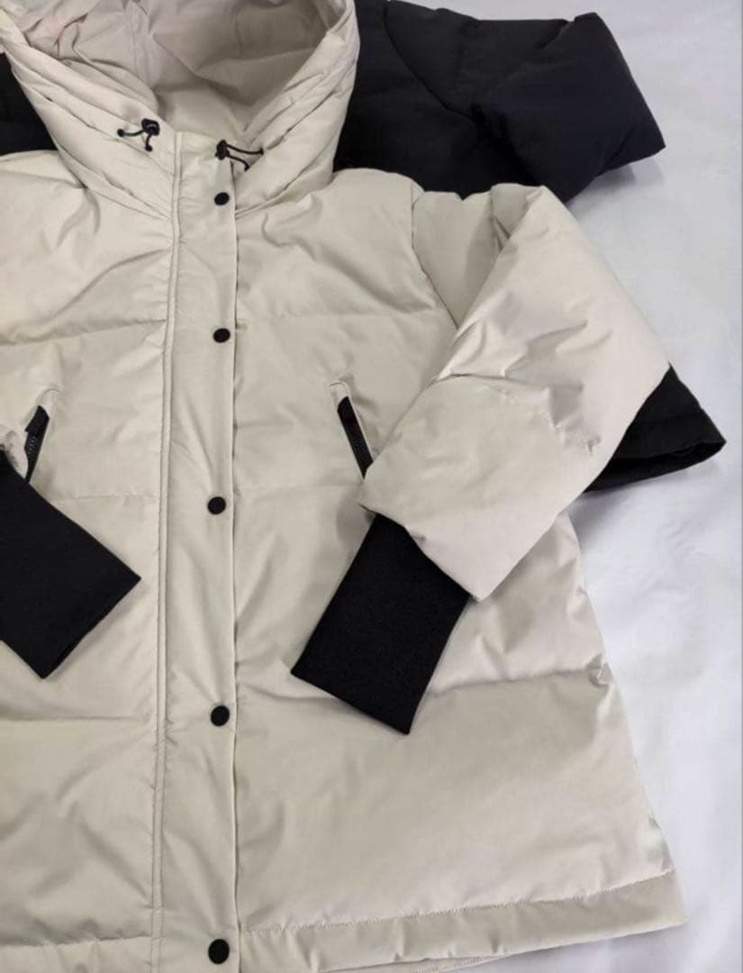 【新品即発送】ナノ・ユニバース「西川ダウン（R）」ソロテックスAラインダウン　S