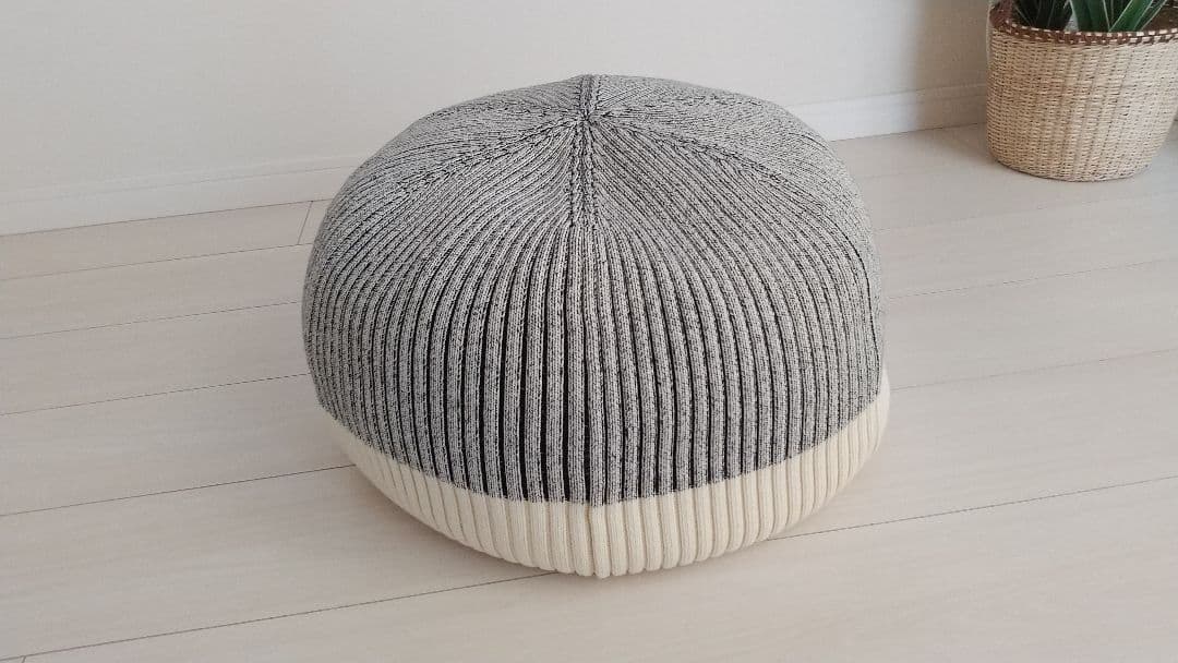 無印 IDÉE MINI PUUF プーフ カバー&本体 美品！